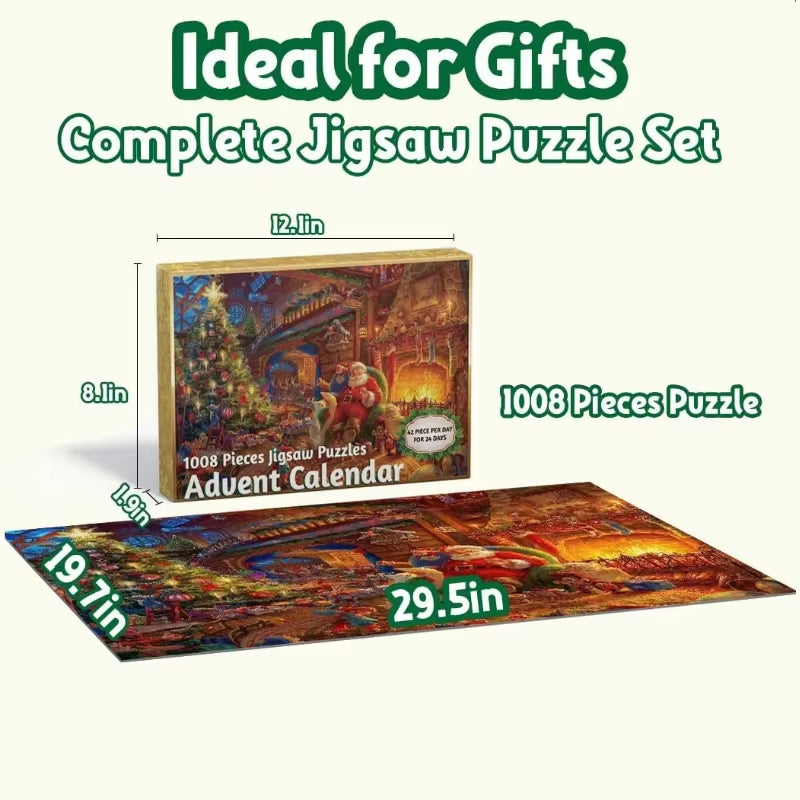 Advent Calendar 2024 Christmas - Jigsaw Puzzles