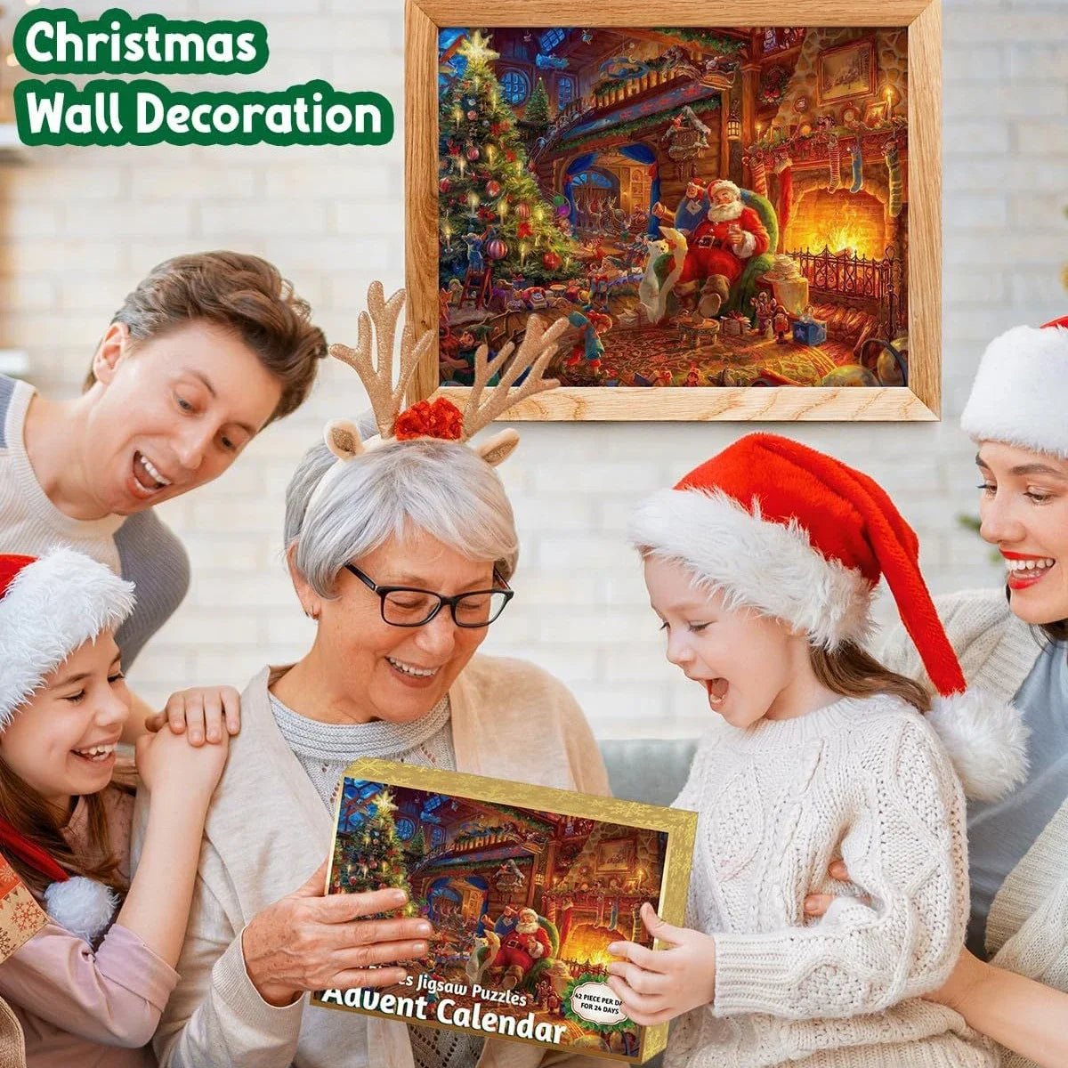 Advent Calendar 2024 Christmas - Jigsaw Puzzles