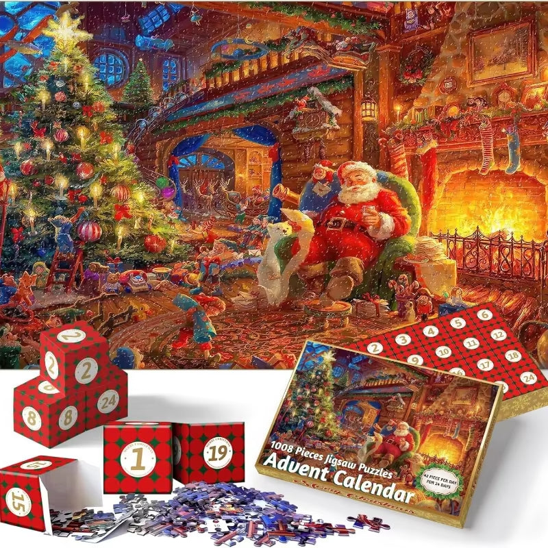 Advent Calendar 2024 Christmas - Jigsaw Puzzles