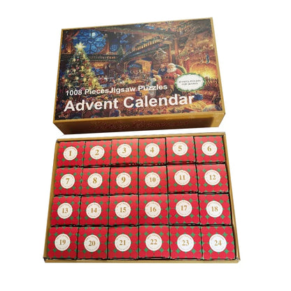 Advent Calendar 2024 Christmas - Jigsaw Puzzles