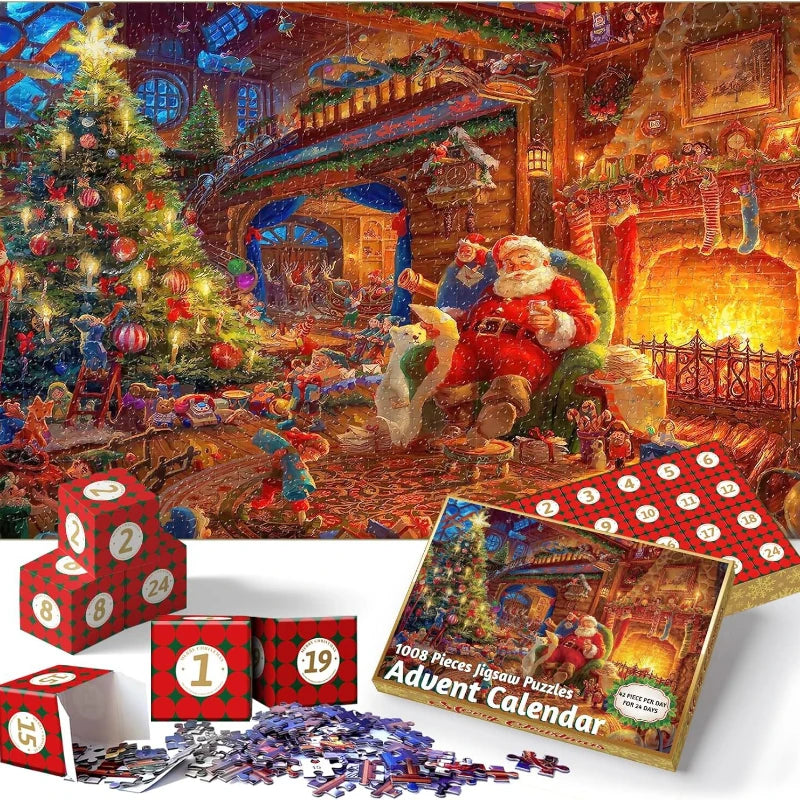 Advent Calendar 2024 Christmas - Jigsaw Puzzles